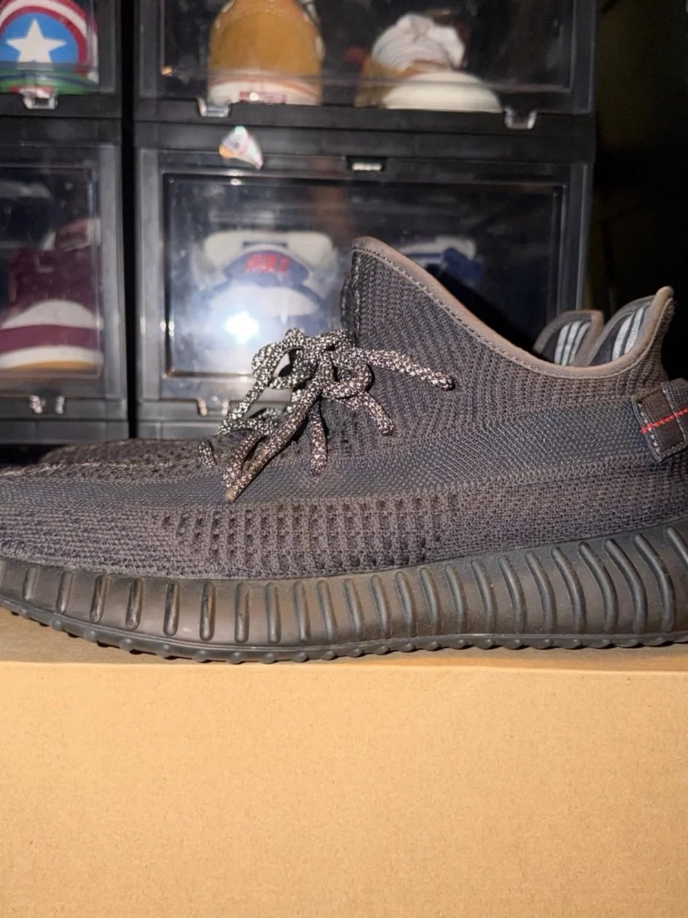 Yeezy Boost 350 V2 Black/Reflective Men’s Sneakers